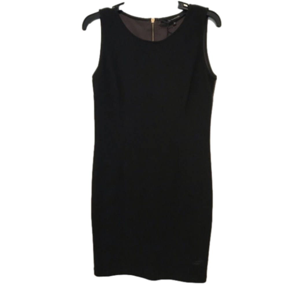 NEW La Fee Maraboutee Black Grey Dress size 8